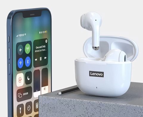 Słuchawki bezprzewodowe douszne LENOVO Thinkplus LivePods LP40 Białe