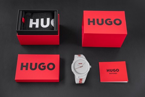 Zegarek Męski HUGO Lit For Him White 1530345 + BOX