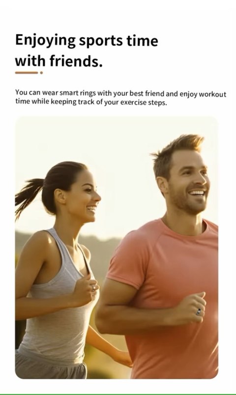 Smart Ring RUBICON R2 Silver SIZE-7(US) SMARUB319