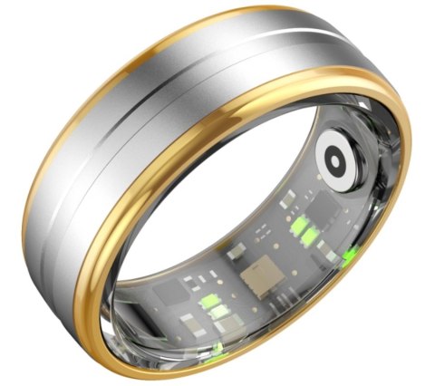 Smart Ring RUBICON R6 Gold/Silver SIZE-8(US) SMARUB321