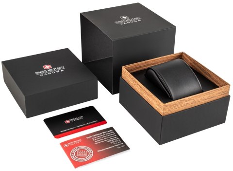 Zegarek Męski SWISS MILITARY HANOWA Afterburn GMT SMWGB0003202 + BOX
