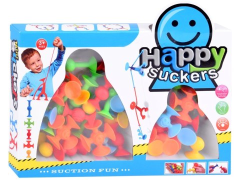 Giętkie przyssawki sticks 35 ele. sylikonowe klocki konstrukcyjne ZA4394