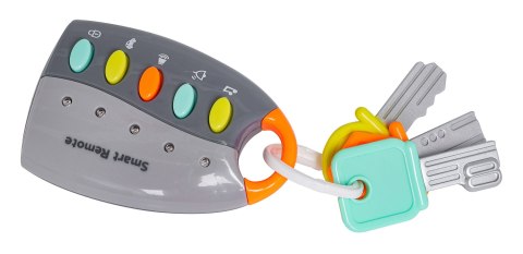 Interaktywny zestaw Kierowcy dla dzieci 3+ Kierownica + Pilot z kluczami + Telefon + Dźwięki Światła