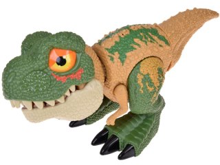 Ruchomy DINOZAUR Tyranozaur Rex Dźwięk + światło ZIELONY ZA5589