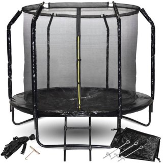 Trampolina ogrodowa SkyFlyer + drabinka 8FT 244cm
