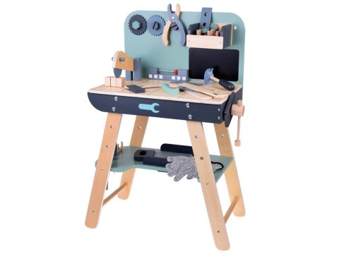 Warsztat drewniany dla małego majsterkowicza narzędzia dla dzieci ZA5616