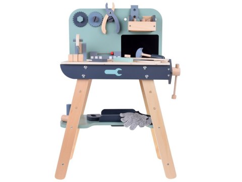 Warsztat drewniany dla małego majsterkowicza narzędzia dla dzieci ZA5616