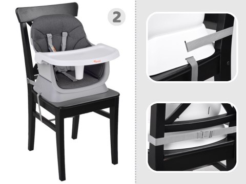 Wielofunkcyjny fotelik Krzesełko do karmienia Zestaw 6w1 dla dzieci ZA5664